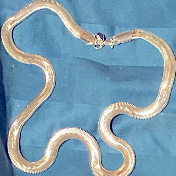 STERLING SILVER 🐍 Chain - Picture 2 of 3